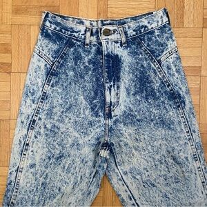 Vintage 80s 90s Acid Wash High Rise Jeans